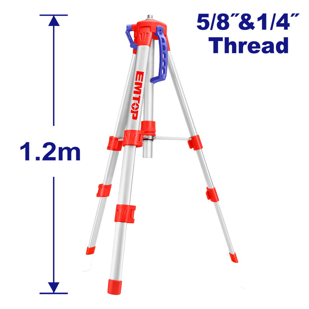 TRIPODE PARA NIVEL LASER - EMTOP