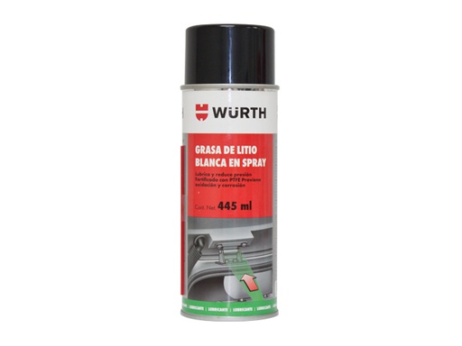 [52 WU 0893 104 100] GRASA DE LITIO BLANCA EN SPRAY 445 ML.