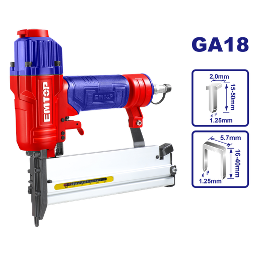 [52 ET ECBN504001] CLAVILLADORA Y GRAPADORA NEUMATICA INDUSTRIAL GA18 - EMTOP