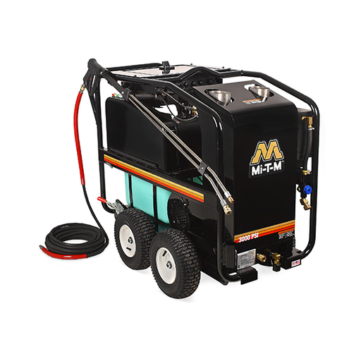 [85 MIT HSE-3004-0M30] HIDROLAVADORA DE AGUA CALIENTE - 3000 PSI (8HP) TRIFASICA 3.5 GPM